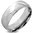 8mm | Stainless Steel Engravable Comfort Fit Half-Round Wedding Band Ring