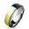 Rainbow IP Spinner Stainless Steel Ring