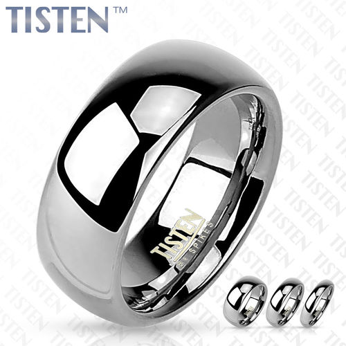 Glossy Mirror Polished Tisten Ring