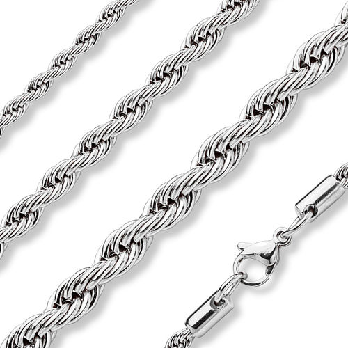 316L Stainless Steel Rope Chain - 16 inch